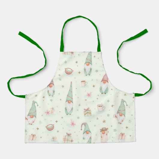 新年の格言、新年、作家Natasha Us エプロン (正面)