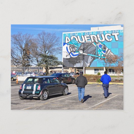 新年の水路の競技場 シーズンポストカード (正面)