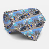 新年の水路の競技場 ネクタイ (ロール)