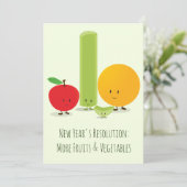 新年の決意ヘルシー食べなフルーツセロリ シーズンカード (スタンド正面)