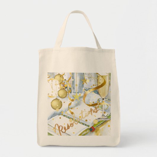 新年の決議の収集 トートバッグ (正面)