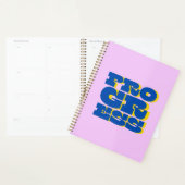 新年の決議の進行引用文 プランナー手帳 (ディスプレー)