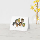 新年の決議は約束カジュアル カード (黄色い花)