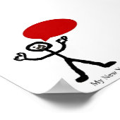 新年の決議案を叫ぶ ポスター (角)