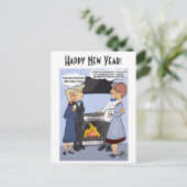 新年の決議 ポストカード (スタンド正面)