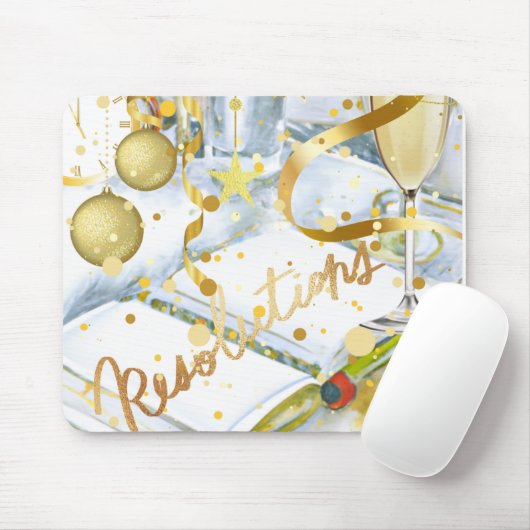 新年の決議 マウスパッド (マウス)