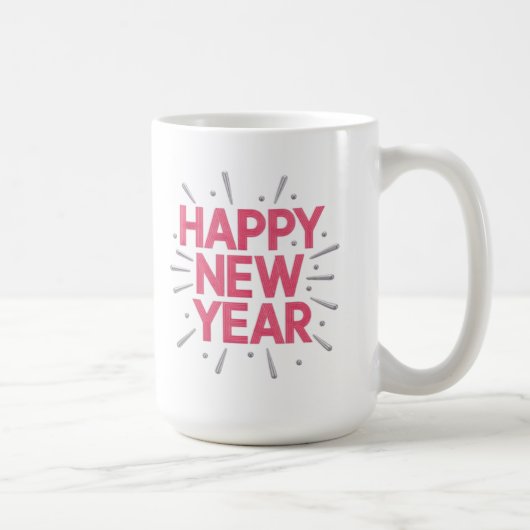 新年の目標 コーヒーマグカップ (右)