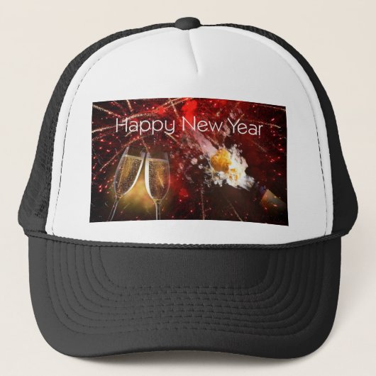 新年の祝い キャップ (正面)