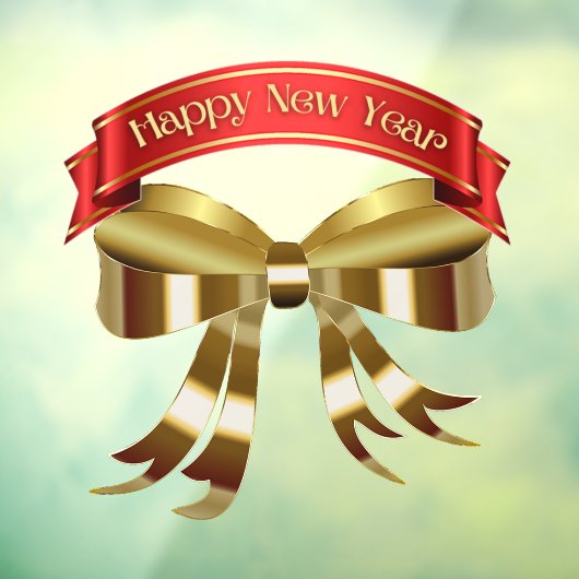 新年の窓がしがみつく ウィンドウサイン (シート3)