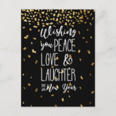 新年の笑いを心から祈る | シーズンポストカード (正面)