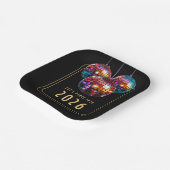 新年の紙プレート ペーパープレート (傾斜あり)