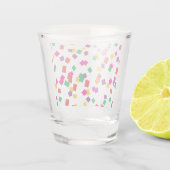 新年の紙吹雪 ショットグラス (裏面)