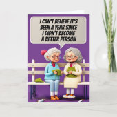 新年の良い方 カード (正面)