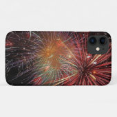 新年の花火の輝き Case-Mate iPhoneケース (裏面(横))