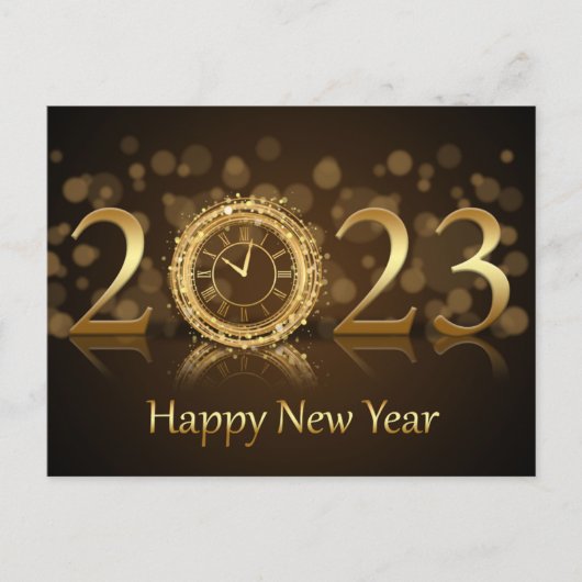 新年の花火大会 シーズンポストカード (正面)