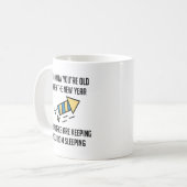 新年の花火 コーヒーマグカップ (正面左)