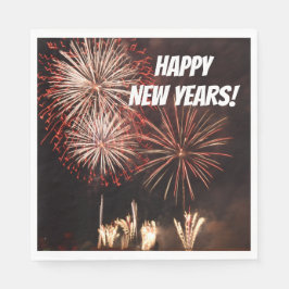 新年の花火 スタンダードランチョンナプキン