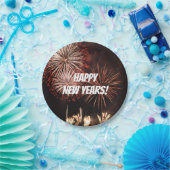 新年の花火 ペーパープレート (パーティー)