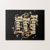 新年の華やかさ ジグソーパズル (横)