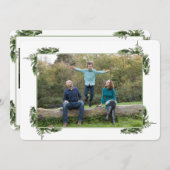 新年の葉 シーズンカード (正面/裏面)