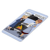 新年の解像を描いた漫画おもしろいマグネット マグネット (左側)