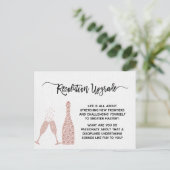 新年の解決策のアップグレードやる気を起こさせる ポストカード (スタンド正面)