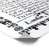 新年の贈り物 ポスター (角)