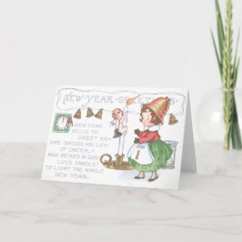 新年の赤ちゃん ロウソク 鈴 時計 砂時計 シーズンカード