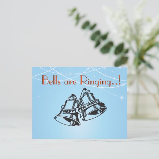 新年の鐘の挨拶|過去記事 シーズンポストカード (スタンド正面)