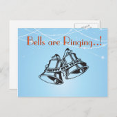 新年の鐘の挨拶|過去記事 シーズンポストカード (正面/裏面)