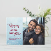 「新年の鐘を鳴らす!」 婚約写真 シーズンカード (スタンド正面)