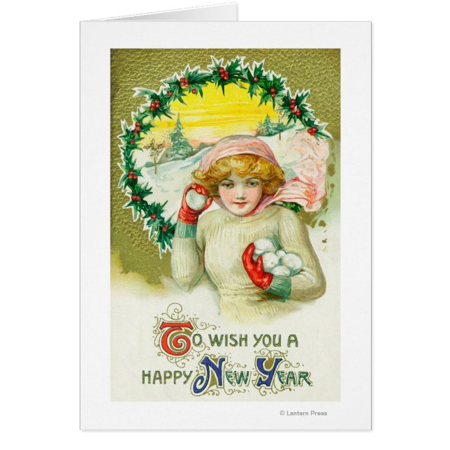 新年の雪だるま戦いを楽しみにしたい (正面)