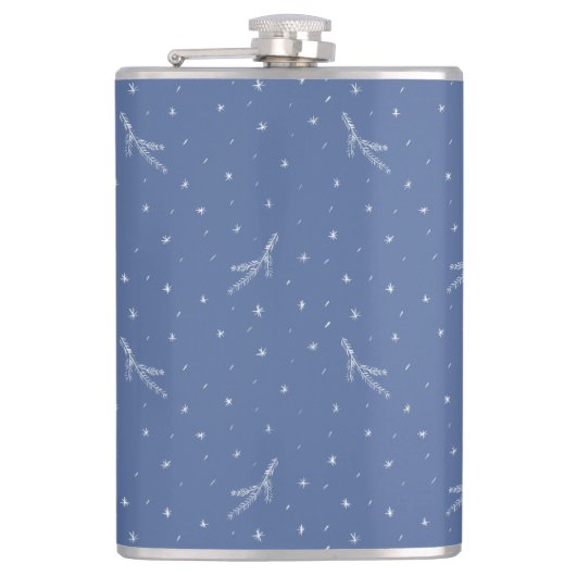 新年の雪 フラスク (正面)