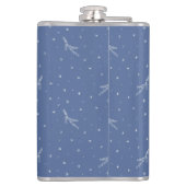 新年の雪 フラスク (裏面)