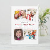 新年の願いのカード シーズンカード (スタンド正面)