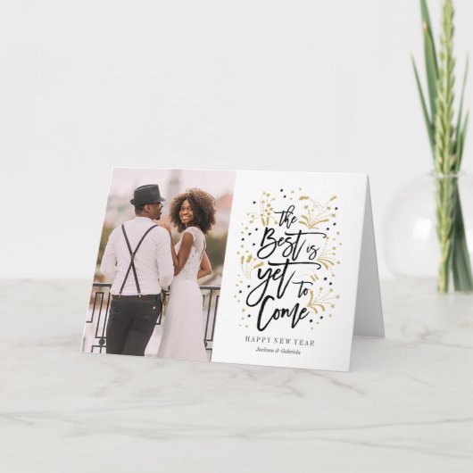 新年の願い|花火||あいさつカード シーズンカード (正面)