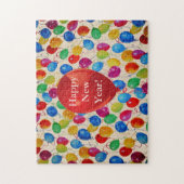 新年の風船 ジグソーパズル (縦)