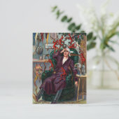 新年の鬼のはがき シーズンポストカード (スタンド正面)