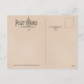 新年の鬼のはがき シーズンポストカード (裏面)