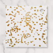 新年の魔法白黒トナカイ フェイバータグ (裏面)