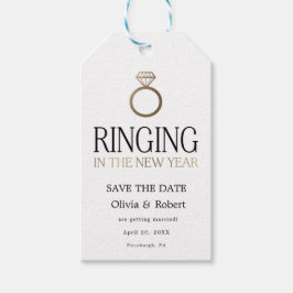 新年の鳴き声を写真で保存する ギフトタグ