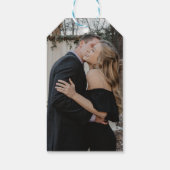 新年の鳴き声を写真で保存する ギフトタグ (裏面)