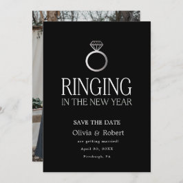 新年の鳴き声を写真で保存する 招待状