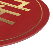 新年の黄金中国のの象徴 カッティングボード (角)