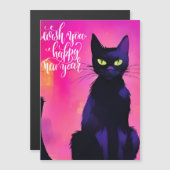 新年の黒猫 (正面/裏面)