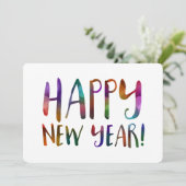 新年の《写真》ぼけ味 招待状 (スタンド正面)