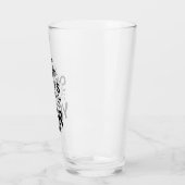 新年のGlass Cupの応援パーソナライズされたについて タンブラーグラス (左)