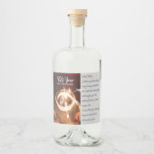 新年のJARの恵みラベル リキュールボトルラベル (正面)