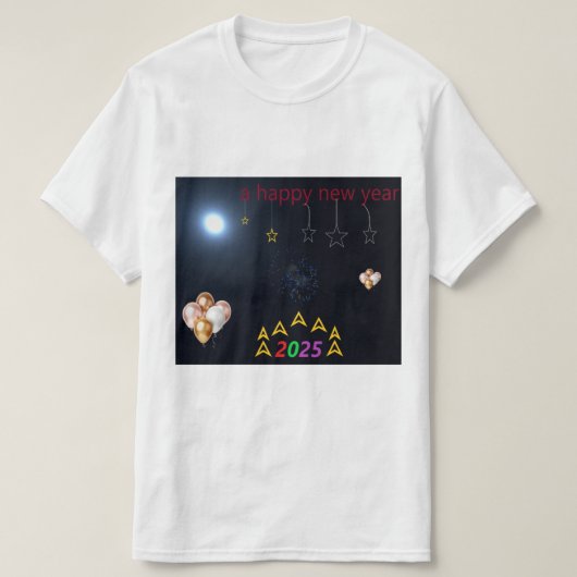 新年のTシャツ Tシャツ (デザイン正面)