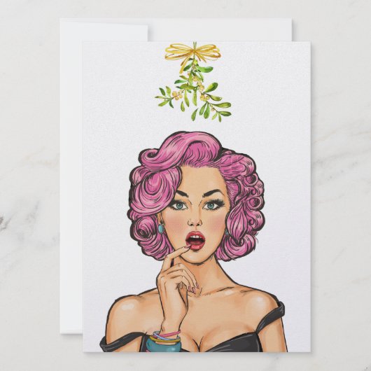 新年またはクリスマス招待状 招待状 (正面)